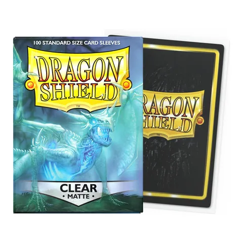 Dragon Shield Matte Sleeves, Clear