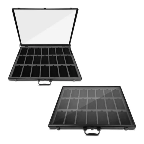 EVORETRO Graded Card Display Case, 21-Slot