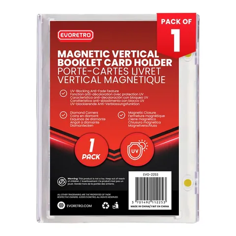 EVORETRO Magnetic Display Case, Vertical Booklet (175pt)