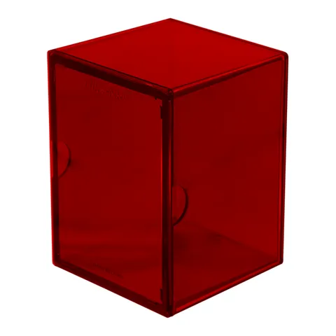 Ultra PRO ECLIPSE 2-Piece 100+ DECK BOX, Apple Red