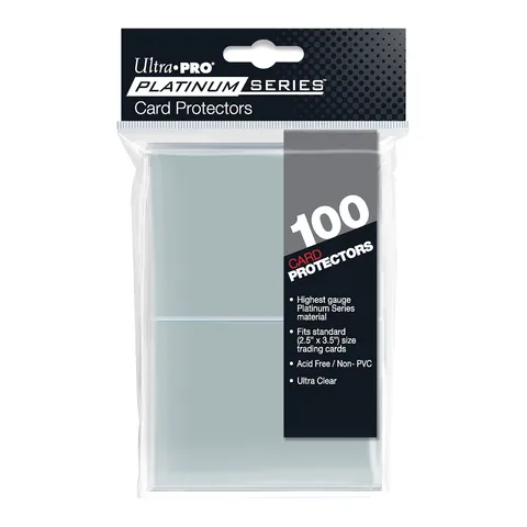 Ultra PRO Platinum Series Card Protector Sleeves (100ct)