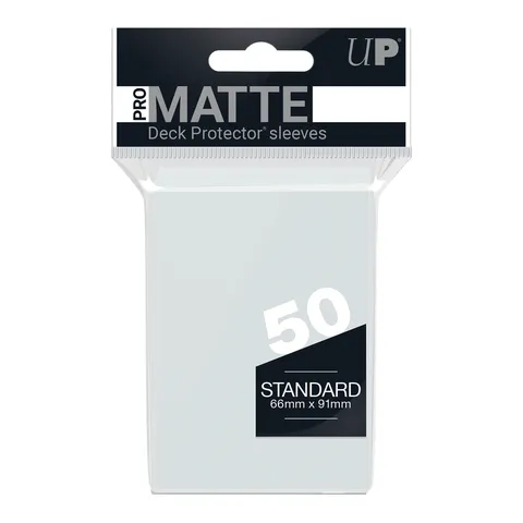 Ultra PRO PRO-Matte Standard DECK PROTECTOR Sleeves, Clear (50ct)
