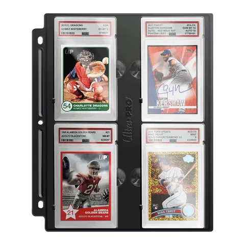 Ultra PRO Black Graded Slab Page for PSA Slabs