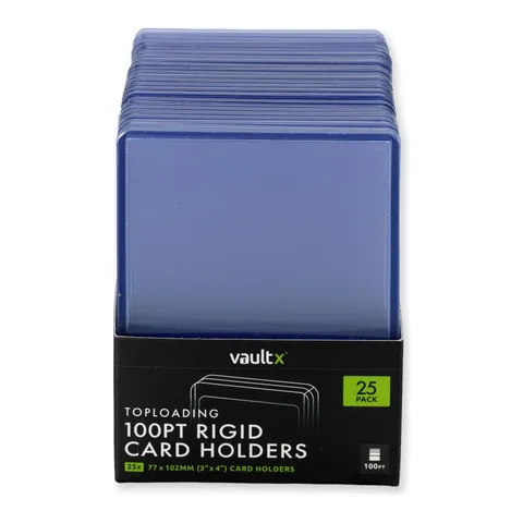 Vault X Seamless Rigid Toploaders 100pt