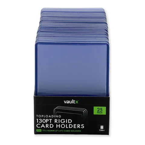 Vault X Seamless Rigid Toploaders 130pt