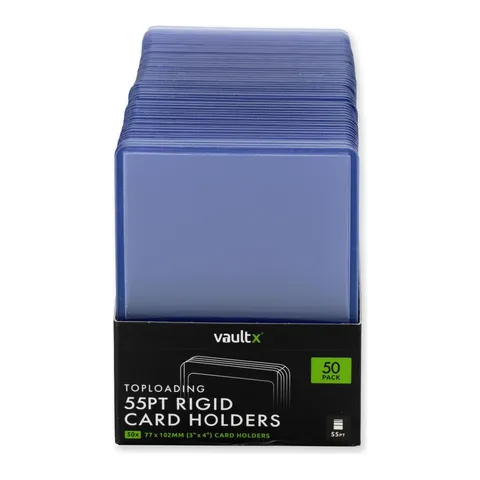 Vault X Seamless Rigid Toploaders 55pt