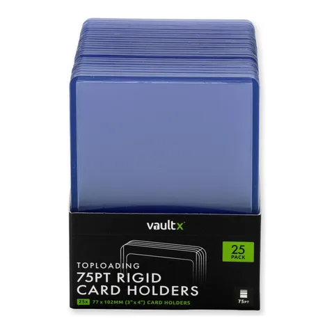 Vault X Seamless Rigid Toploaders 75pt